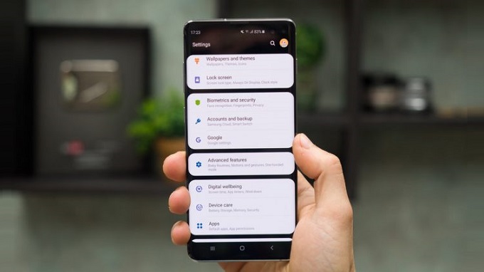 Cách cài đặt hoặc vô hiệu hóa nút Bixby trên Galaxy S10, S10 Plus hoặc Galaxy S10e.