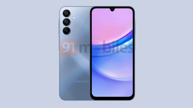 Phiên bản Galaxy A15 màu xanh lam