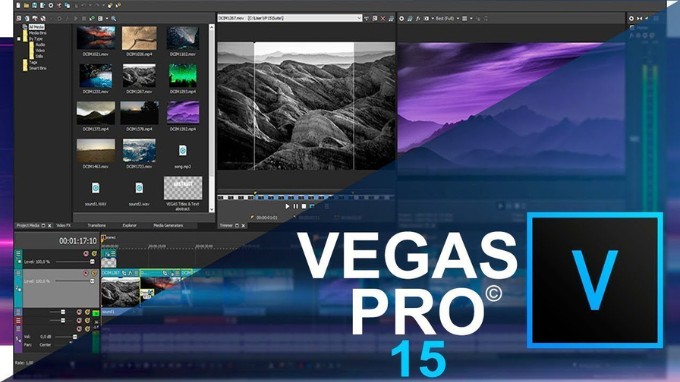 Sony Vegas Pro phần mềm ghép ảnh thành video