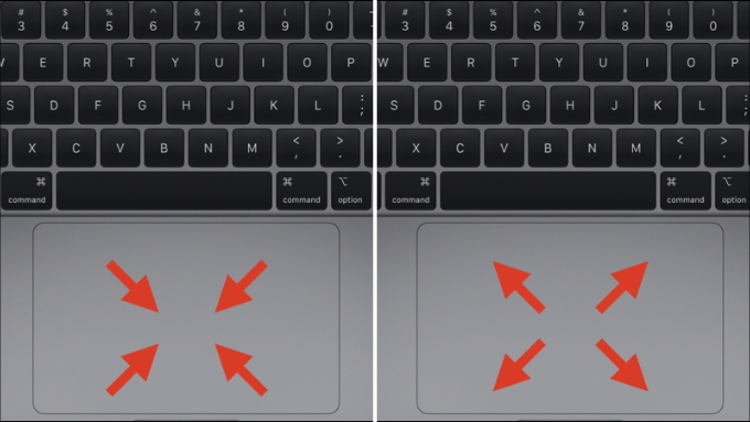 Mở Launchpad bằng Trackpad