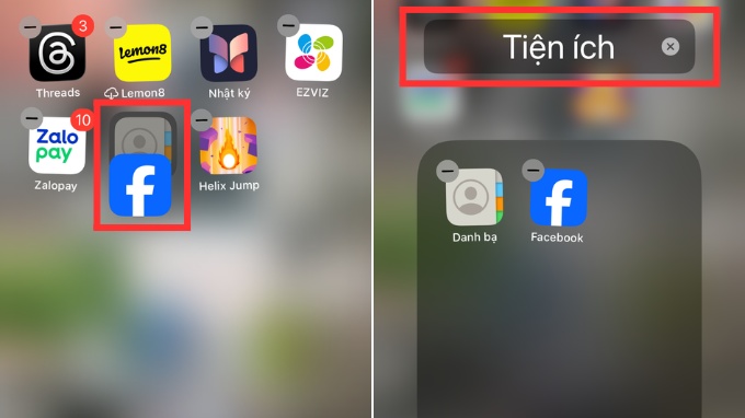 Cách ẩn ứng dụng trên iPhone bằng cách tạo thư mục