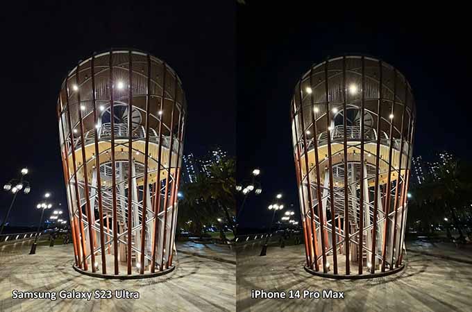 Camera trên Galaxy S23 Ultra thu được nhiều ánh sáng hơn