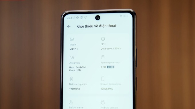 Meizu Note 21 Pro được trang bị RAM 8GB