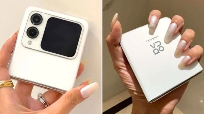 Màn hình phụ chỉ hơn 2 inch và có vài một tính năng cơ bản
