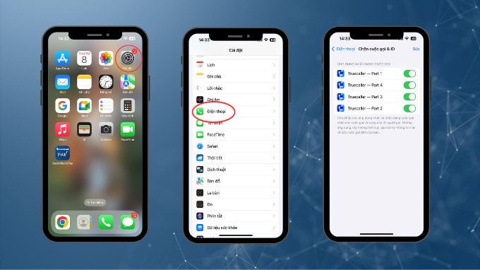 Các bước chặn cuộc gọi spam với tính năng Call Blocking & Identification