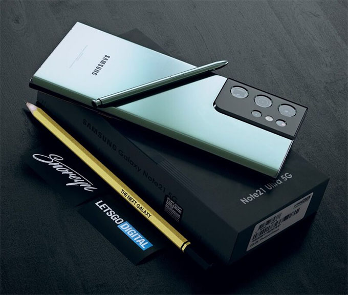 Chiêm ngưỡng hình ảnh concept Galaxy Note 21