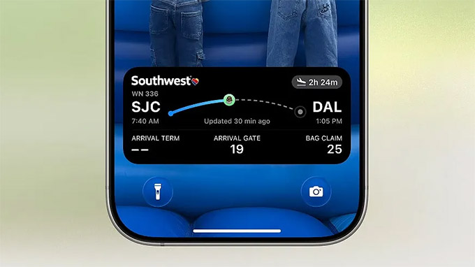 Tối ưu hóa trải nghiệm bay với thẻ lên máy bay nâng cấp trên iOS 26