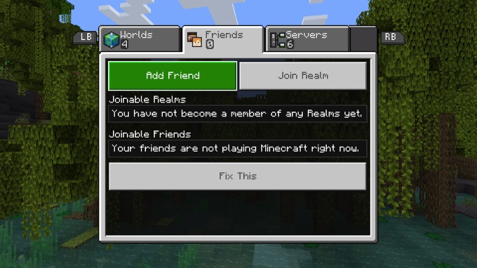 Cách kết bạn trong Minecraft