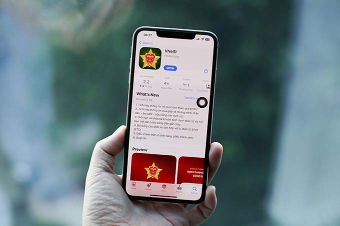 Cập nhật ứng dụng VNeID phiên bản mới nhất