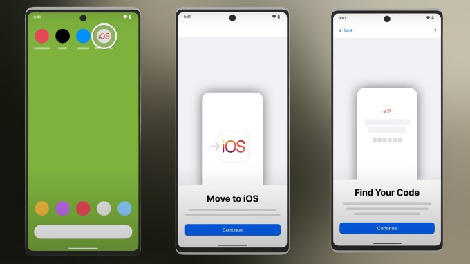 Bước 2 cách chuyển dữ liệu từ Android sang iPhone