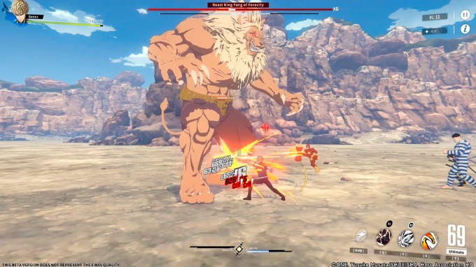 One Punch Man: World thuộc thể loại game nhập vai kết hợp với đối kháng