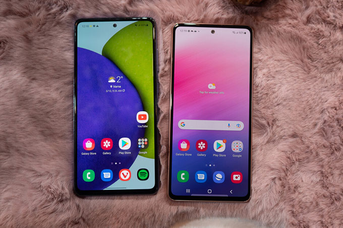So sánh Galaxy A52 và Galaxy A53: chiếc điện thoại nào tối ưu hơn về màn hình