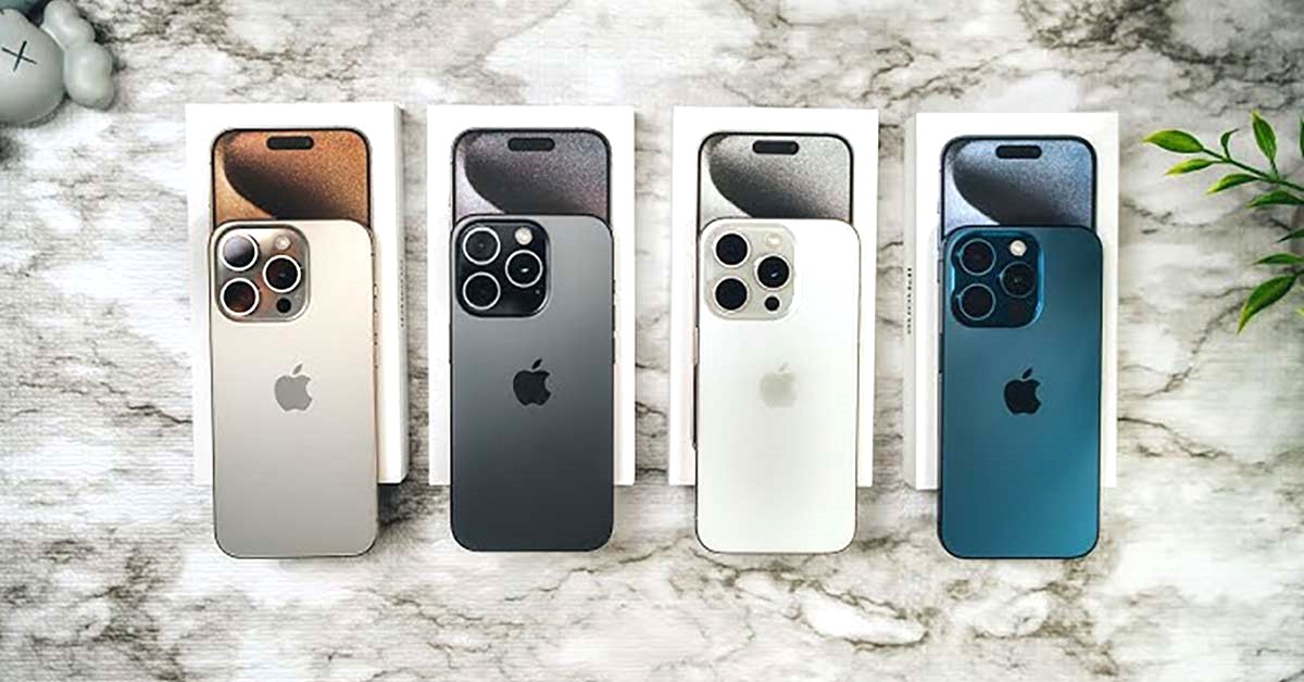 iPhone 15 Pro Max có mấy màu? Màu nào hợp mệnh với bạn nhất?