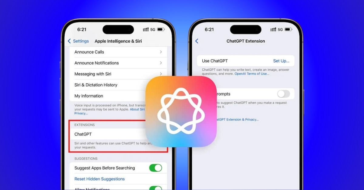 Hướng dẫn cách tích hợp ChatGPT vào Apple Intelligence trên iPhone
