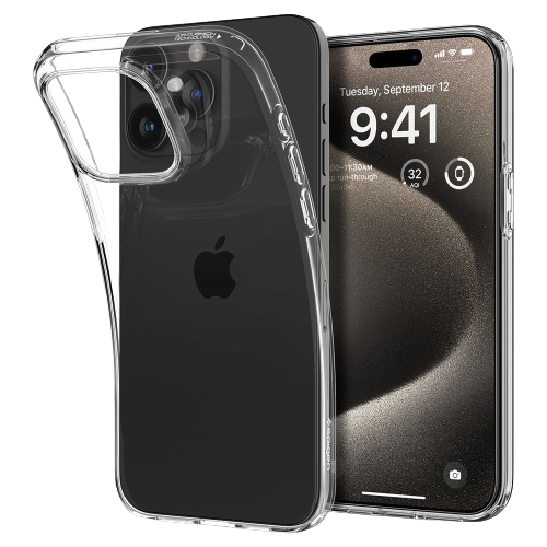 Ốp lưng Spigen iPhone 15 Pro Max Liquid Crystal Clear