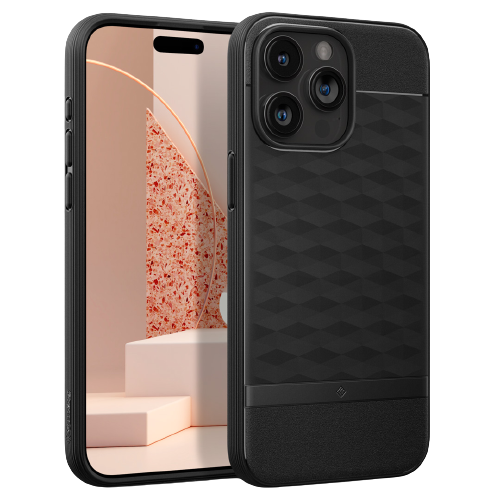 Ốp lưng Spigen Parallax Mag iPhone 15 Pro Max Matte Black