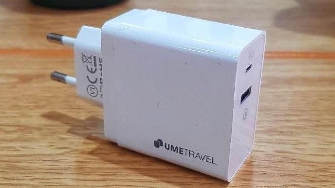 Hình ảnh củ sạc Dual USB 18W - PD 18W Umetravel A4 