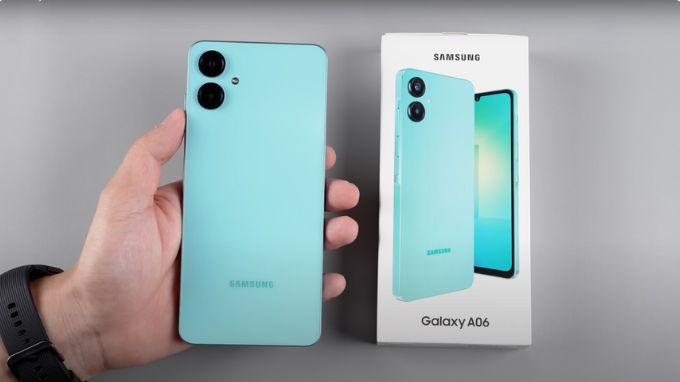 Thiết kế Samsung Galaxy A06 6GB/ 128GB Cty