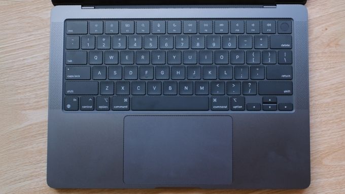 bàn phím của MacBook Pro 14inch M4 Max 2024 64GB Chính hãng (VN/A)