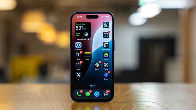 iPhone 16 512GB Quốc tế sở hữu màn hình 6,1 inch