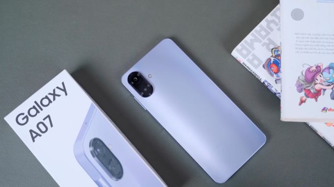 Thiết kế Galaxy A07 5G