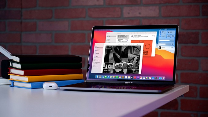 Màn hình Macbook Pro M1 13 inch 512GB  bảo vệ mắt tối ưu