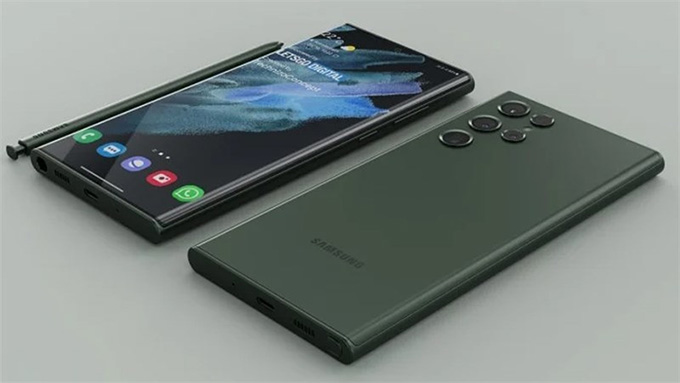 Màn hình Samsung Galaxy S22 Ultra 128GB cũ cho chất lượng hiển thị tuyệt vời
