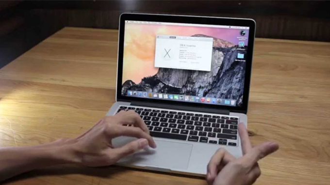 hãng đã thay đổi thiết kế bàn phím trên Macbook Pro Retina 13 inch 2015 128GB