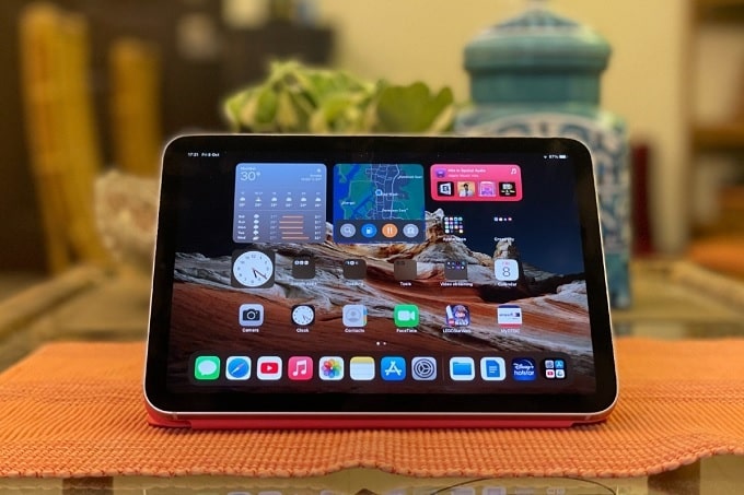 Thời lượng pin iPad mini 6 256GB Wifi ấn tượng