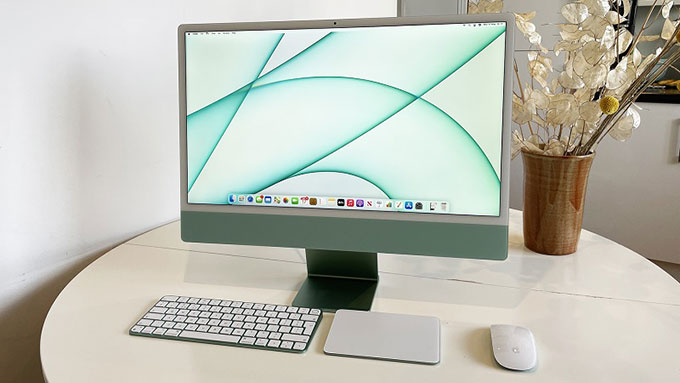 iMac 24 2021 M1 8-Core CPU 8-Core GPU 8GB 512GB có chip M1