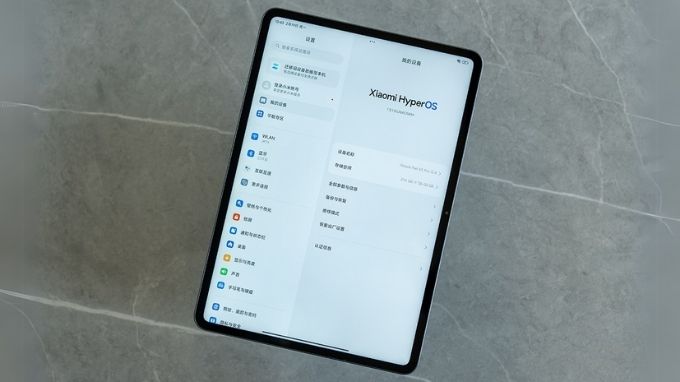 hệ điều hành của Xiaomi Pad 6S Pro 12.4 inch