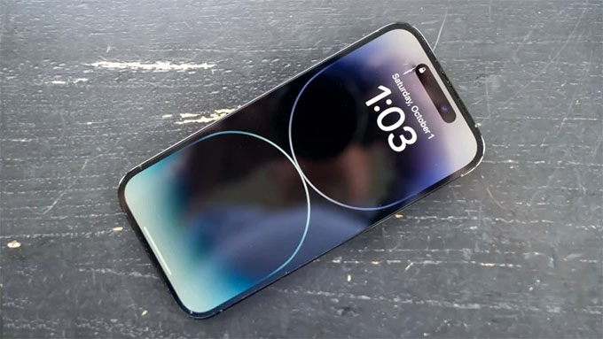 Màn hình iPhone 14 Pro 1TB Cũ (Trầy Đẹp) hiển thị sắc nét