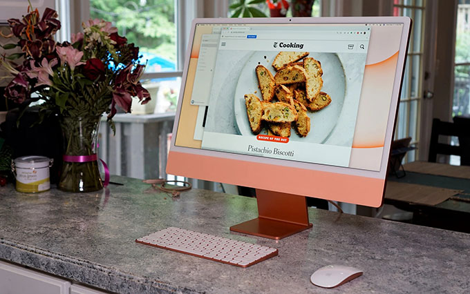 iMac 24 2021 M1 8-Core CPU 8-Core GPU 8GB 512GB có 6 loa
