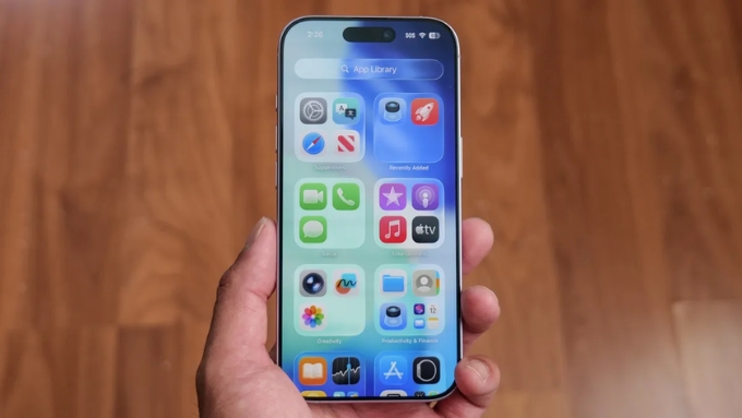Màn hình iPhone 17 512GB Cũ (Trầy Đẹp) hiển thị sắc nét