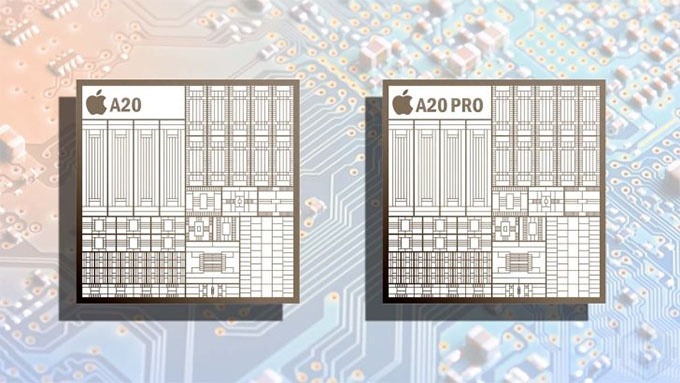 Nâng cấp mạnh mẽ với chip A20