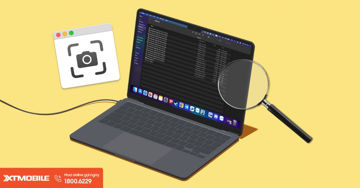 Ảnh chụp màn hình MacBook lưu ở đâu? Cách tìm và thay đổi vị trí lưu