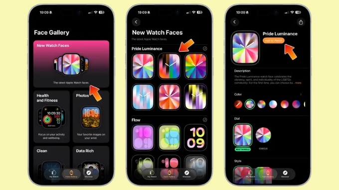 Cách cài đặt hình nền iOS 26.5 trên Apple Watch