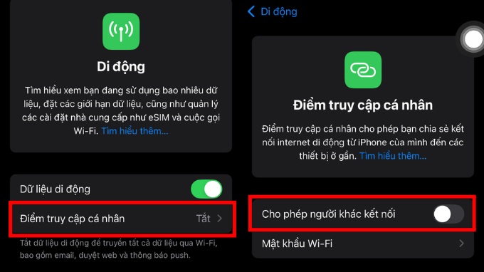 Cách chia sẻ Wi-Fi trên iPhone có mật khẩu