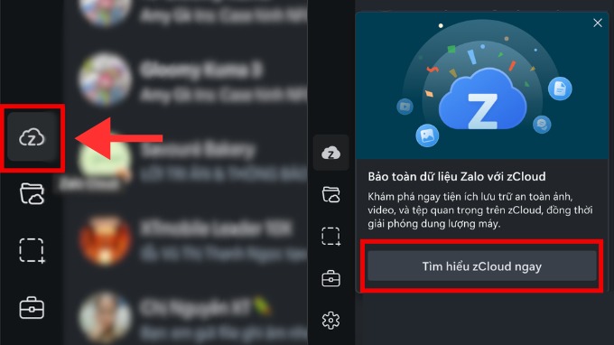 Cách đăng ký zCloud trên máy tính