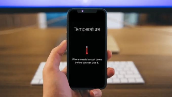 Không để iPhone quá nóng là cách sạc pin iPhone đúng cách