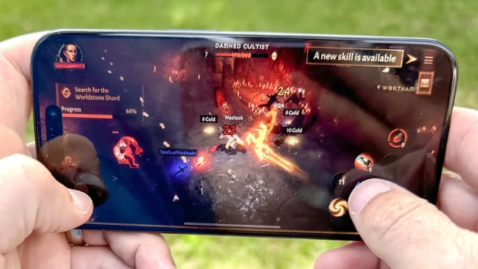 Hiệu năng mạnh mẽ với chip A17 Pro