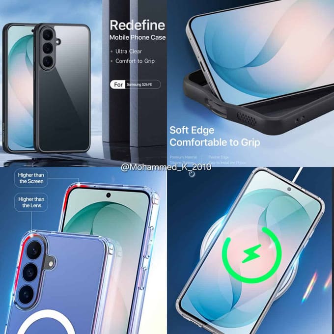 Hệ thống camera trên Galaxy S26 FE giữ nguyên cảm biến chính 50MP (OIS)