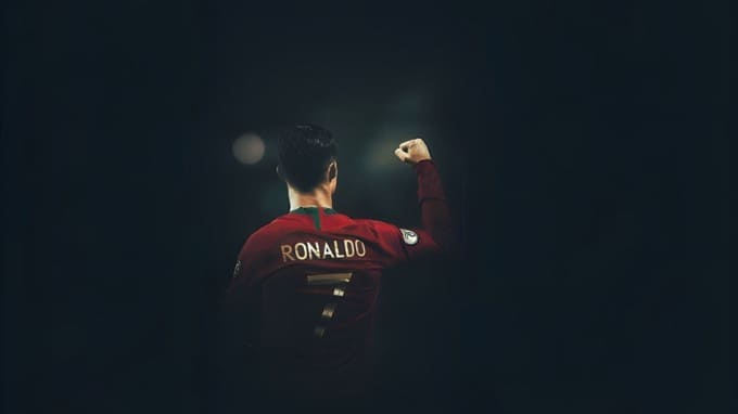 Hình nền Ronaldo cho máy tính, laptop