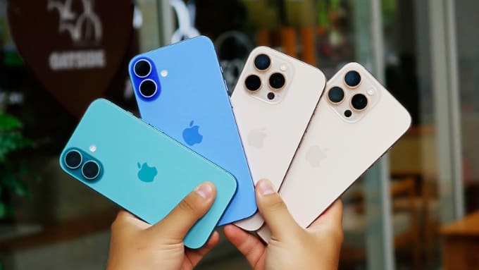 Cách chọn phiên bản iPhone 16 theo trọng lượng