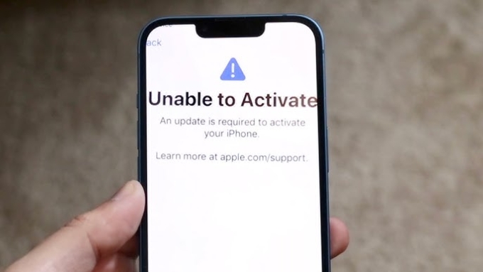 Nguyên nhân gây lỗi không kích hoạt được iPhone