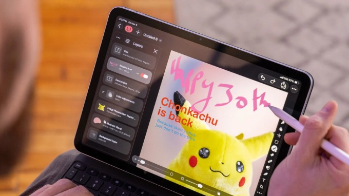 Pad Air M4 tương thích hoàn toàn với Apple Pencil Pro