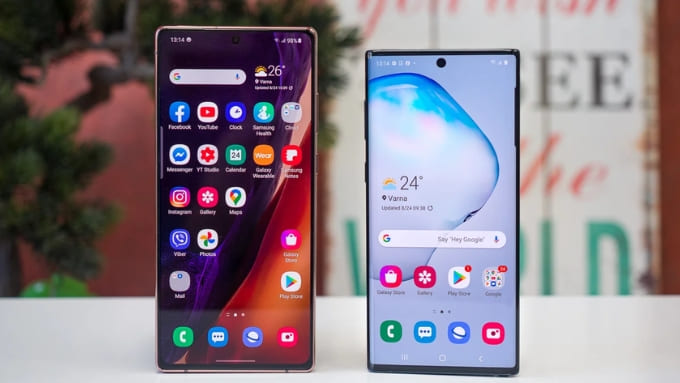 Galaxy Note20 hướng đến không gian hiển thị rộng rãi hơn