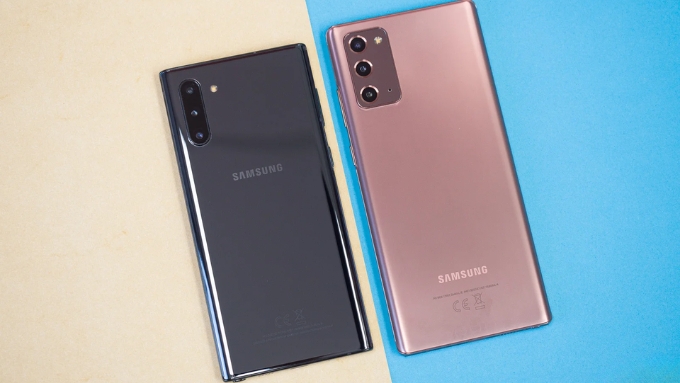 Galaxy Note20 sở hữu phong cách thiết kế vuông vức