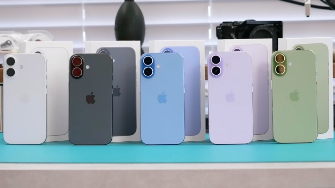 iPhone 17 mang đến bảng màu pastel trẻ trung, đa dạng