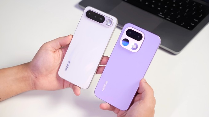 So sánh realme 16 và realme 16 Pro về thiết kế